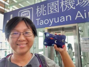 慧嫻帶著小宇宙，飛越了3000公里的距離來到Pockeat的故鄉台灣